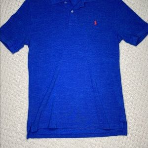 New Boys Polo by Ralph Lauren Blue dress shirt